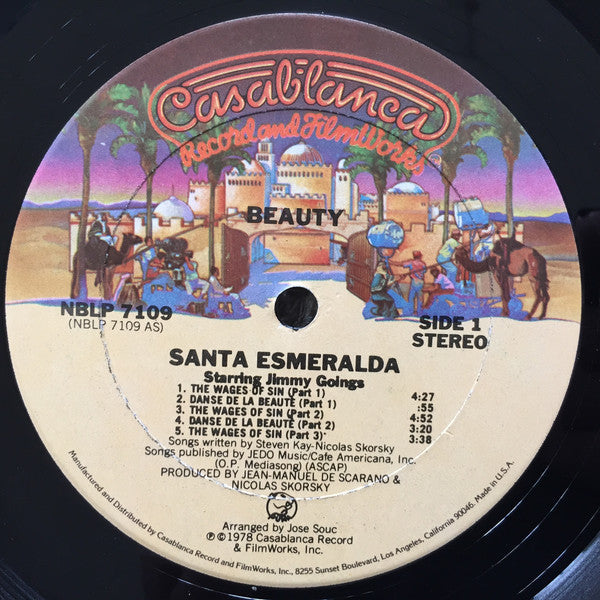 Santa Esmeralda - Beauty (Vinyl) Image