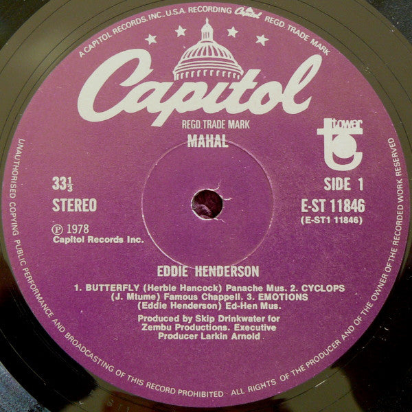 Eddie Henderson - Mahal (Vinyl) Image