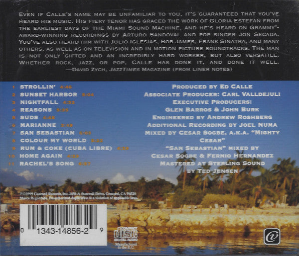 Ed Calle - Sunset Harbor (CD) Image