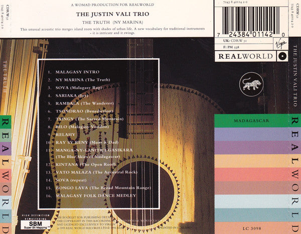 Justin Vali Trio, The - The Truth (Ny Marina) (CD) Image