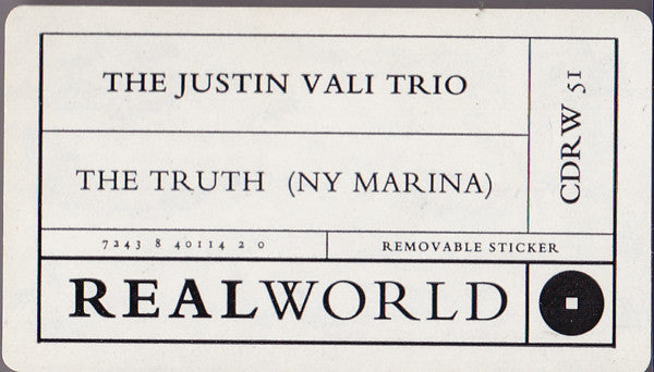 Justin Vali Trio, The - The Truth (Ny Marina) (CD) Image