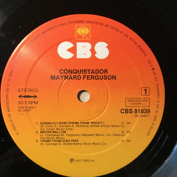 Maynard Ferguson - Conquistador (Vinyl) Image