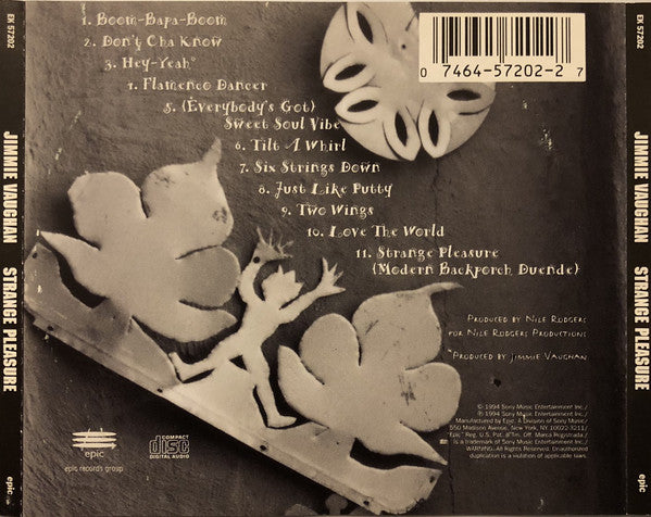 Jimmie Vaughan - Strange Pleasure (CD) Image