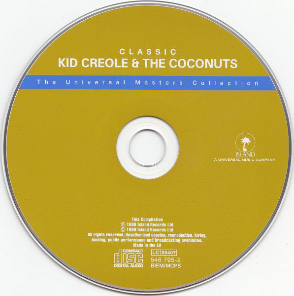 Kid Creole And The Coconuts - Classic Kid Creole & The Coconuts (CD) Image