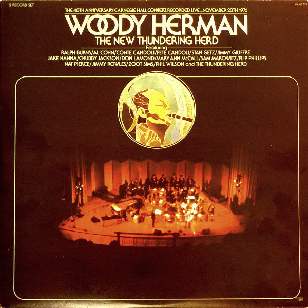 Woody Herman & The New Thundering Herd - The 40th Anniversary, Carnegie Hall Concert (Vinyl) (2 LP) Image