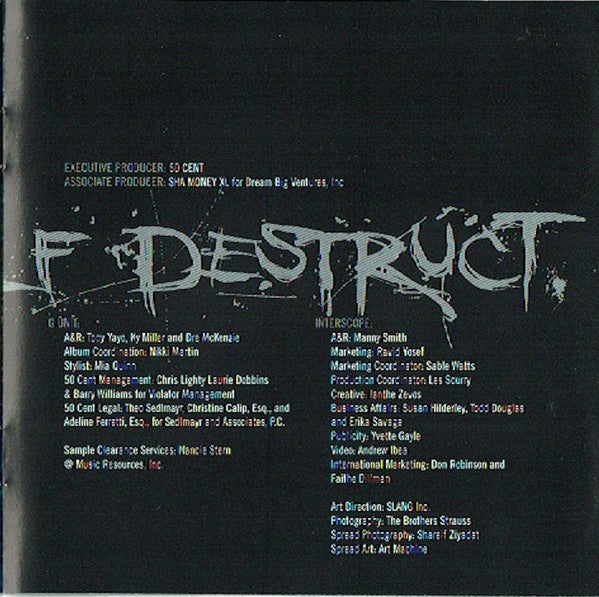 50 Cent - Before I Self Destruct (CD) Image