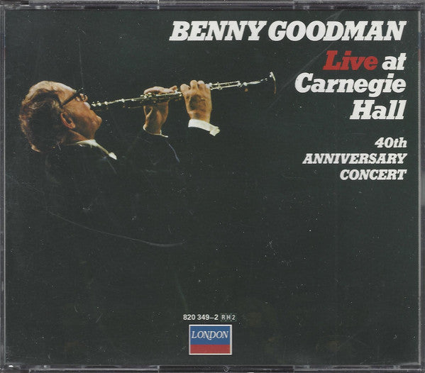Benny Goodman - Live At Carnegie Hall 40th Anniversary Concert (CD) (2 CD) Image