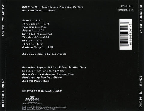 Bill Frisell - In Line (CD) Image