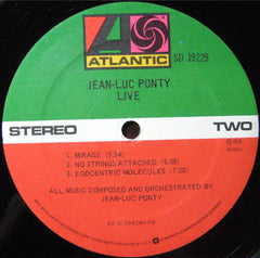 Jean-Luc Ponty - Live (Vinyl) Image