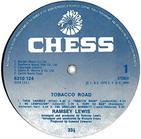ramsey lewis tobacco road | | Wade In The Water Tobacco Road - song and