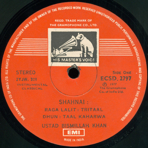 Bismillah Khan - The Magnificence Of Stereo (Vinyl) Image