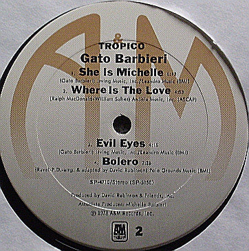 Gato Barbieri - Tropico (Vinyl) Image