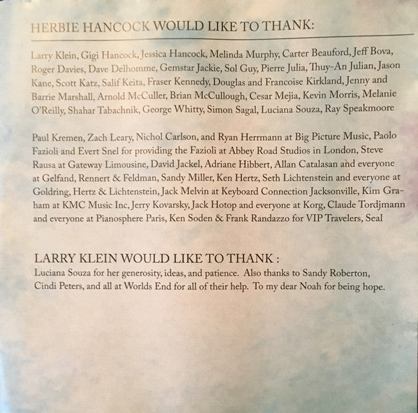 Herbie Hancock - The Imagine Project (CD) Image