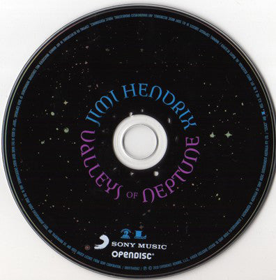 Jimi Hendrix - Valleys Of Neptune (CD) Image