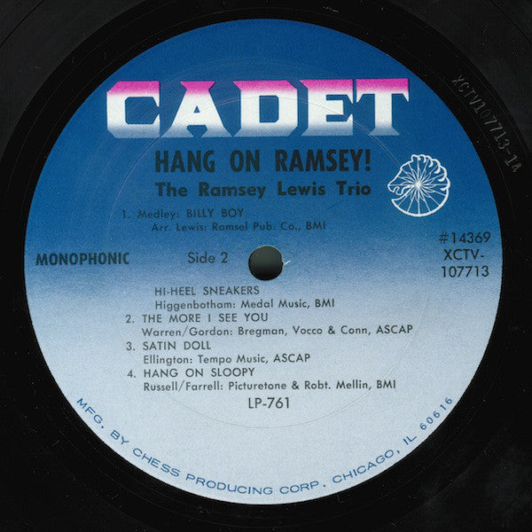 Ramsey Lewis Trio, The - Hang On Ramsey! (Vinyl) Image