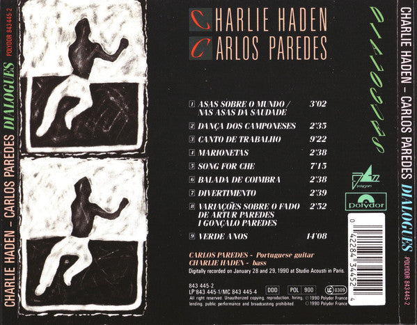 Charlie Haden - Carlos Paredes - Dialogues (CD) Image