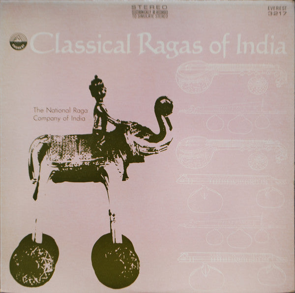 National Raga Company Of India, The - Classical Ragas Of India (Vinyl) Image