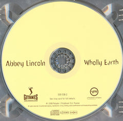 Abbey Lincoln - Wholly Earth (CD) Image