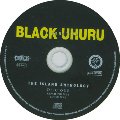 Black Uhuru - Liberation: The Island Anthology (CD) (2 CD) Image