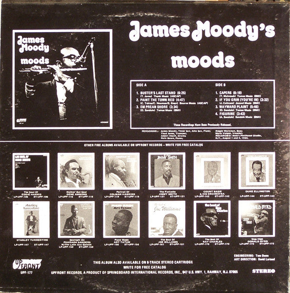 James Moody - James Moody's Moods (Vinyl) Image