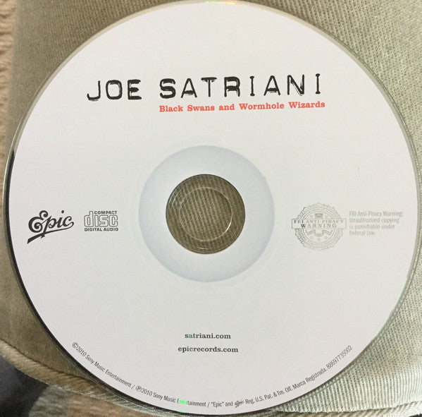Joe Satriani - Black Swans & Wormhole Wizards (CD) (Copy) Image