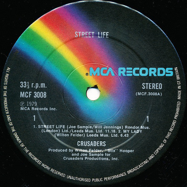 Crusaders, The - Street Life (Vinyl) Image