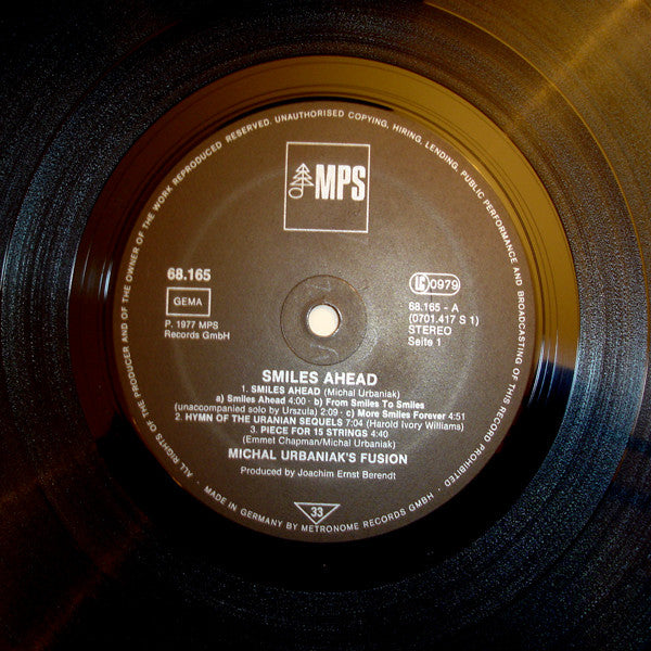 Michal Urbaniak's Fusion - Smiles Ahead (Vinyl) Image