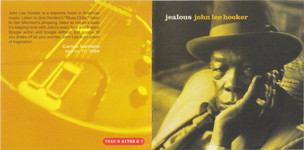 John Lee Hooker - Jealous (CD) Image