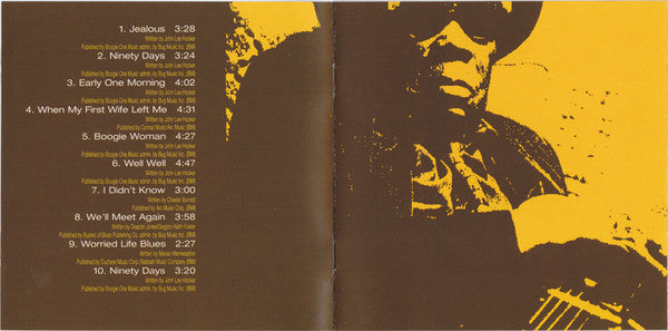 John Lee Hooker - Jealous (CD) Image