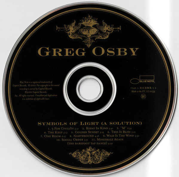 Greg Osby - Symbols Of Light (A Solution) (CD) Image
