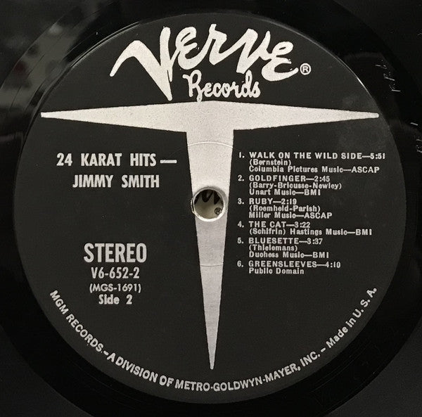 Jimmy Smith - 24 Karat Hits (Vinyl) (2 LP) Image
