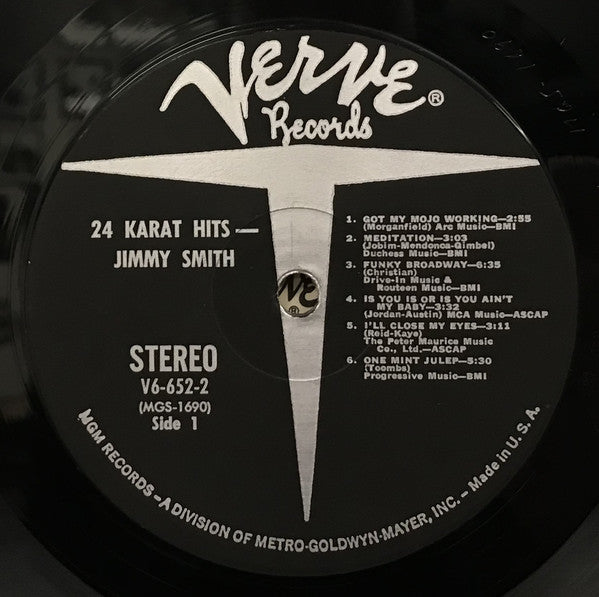 Jimmy Smith - 24 Karat Hits (Vinyl) (2 LP) Image