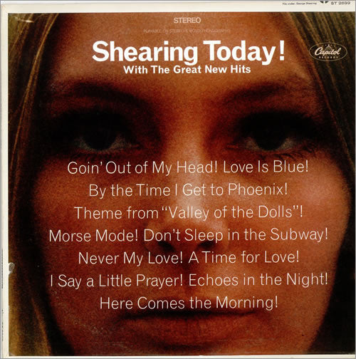 George Shearing , With George Shearing Quintet, The And George Shearing Orchestra, The - Shearing Today! (Vinyl) Image