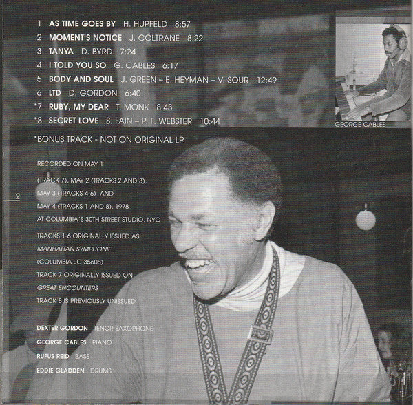 Dexter Gordon - Gotham City (CD) Image