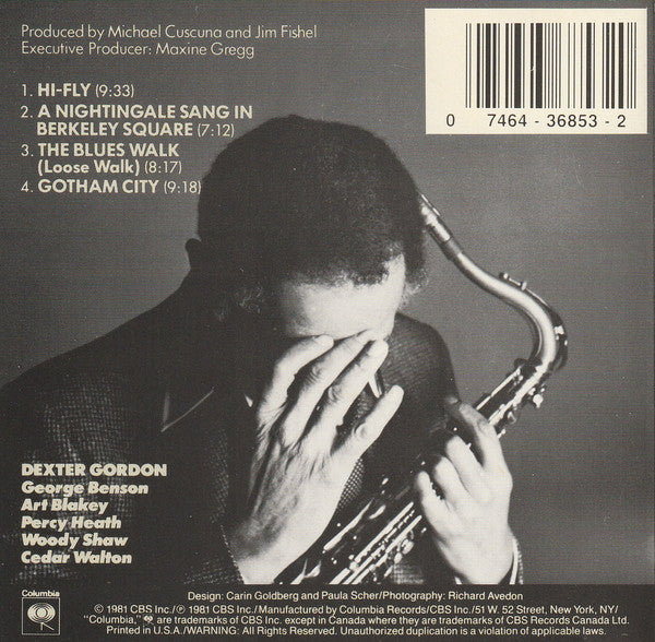 Dexter Gordon - Gotham City (CD) Image