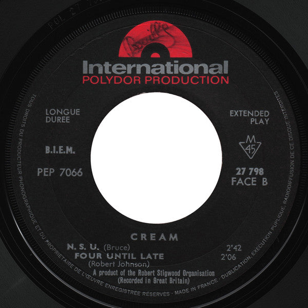 Cream (2) - I Feel Free (45-RPM) Image