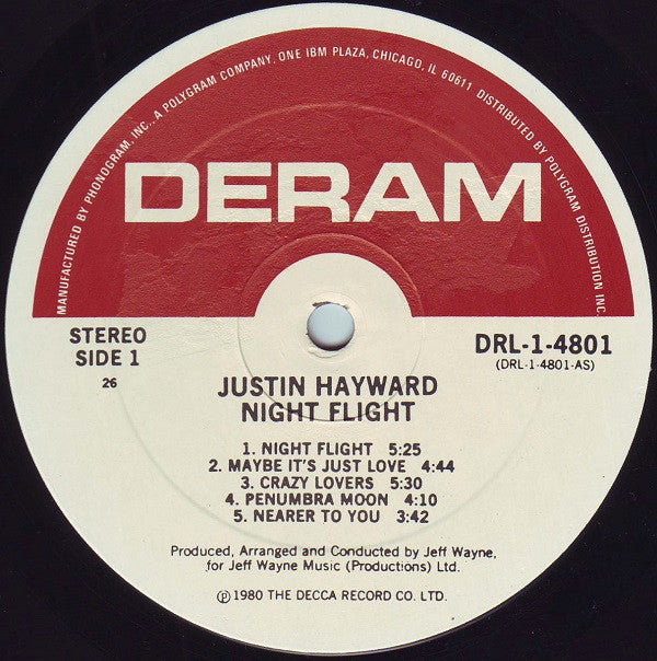 Justin Hayward - Night Flight (Vinyl) Image