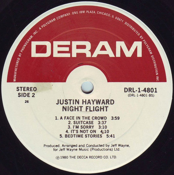 Justin Hayward - Night Flight (Vinyl) Image