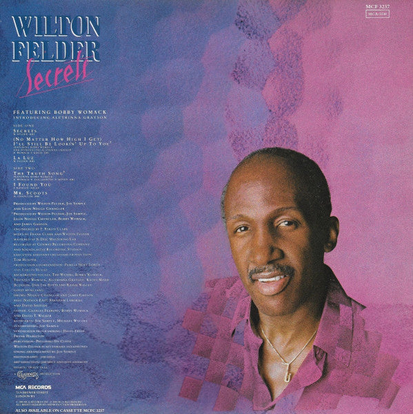 Wilton Felder Featuring Bobby Womack - Secrets (Vinyl) Image