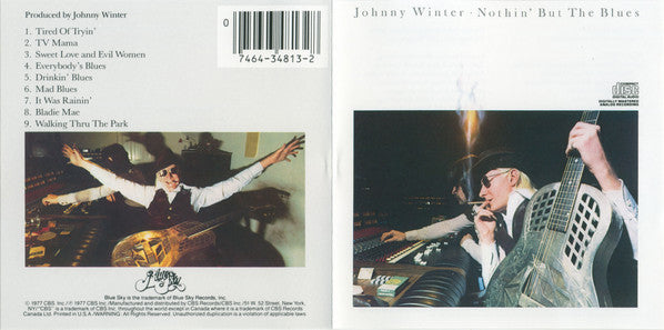 Johnny Winter - Nothin' But The Blues (CD) Image