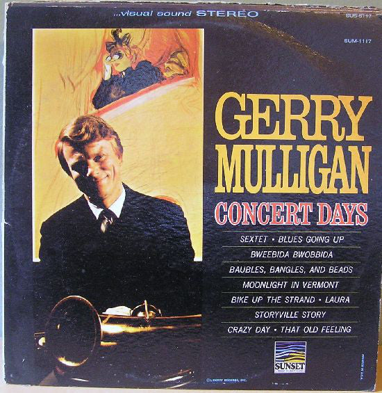Gerry Mulligan - Concert Days (Vinyl) Image