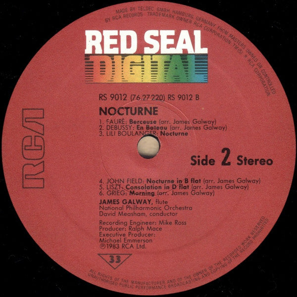 James Galway - Nocturne (Vinyl) Image