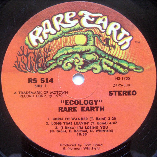 Rare Earth - Ecology (Vinyl) Image