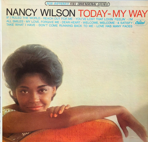 Nancy Wilson - Today - My Way (Vinyl) Image
