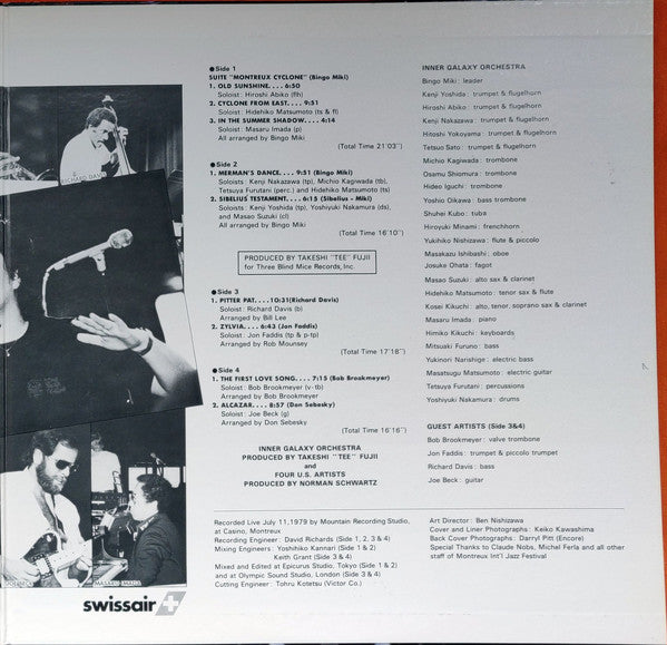 Bingo Miki & Inner Galaxy Orchestra - Montreux Cyclone (Vinyl) (2 LP) Image