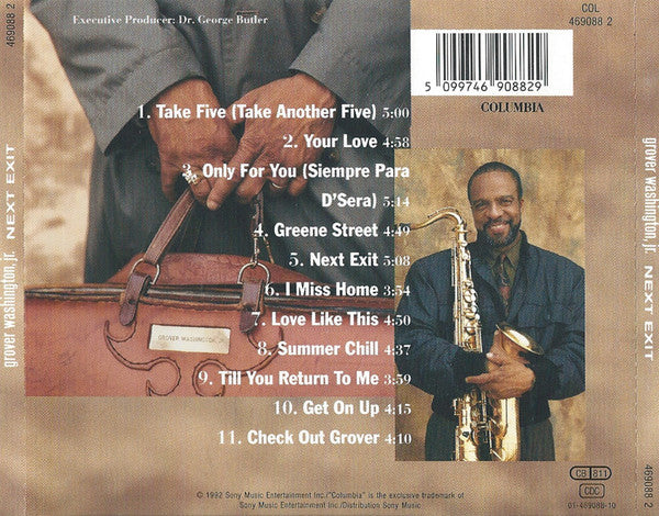 Grover Washington, Jr. - Next Exit (CD) Image