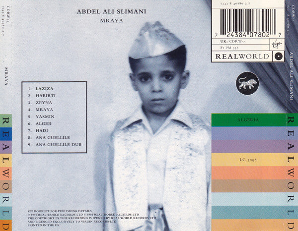 Abdel Ali Slimani - Mraya (CD) Image