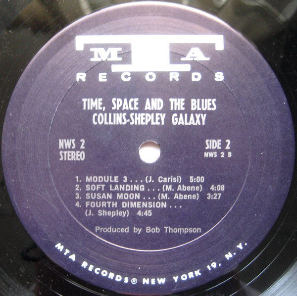 Collins-Shepley Galaxy - Time, Space And The Blues (Vinyl) Image