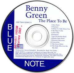 Benny Green - The Place To Be (CD) Image