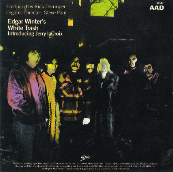 Edgar Winter's White Trash - Edgar Winter's White Trash (CD) Image
